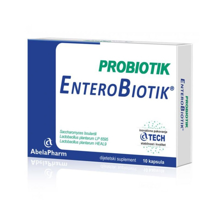 EnteroBiotik Probiotik 10 kapsula